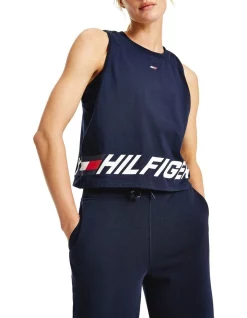 Brand new π Tommy Hilfiger Wrapped Print Crewneck Tank In Desert Sky π₯°