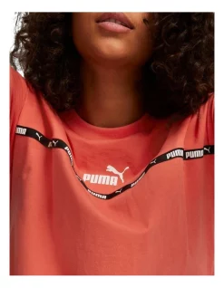 Best deal 🧨 PUMA Power Tape Tee In Orange ⌛ -Cheap Sports-Tops Shop unnamed file 1175