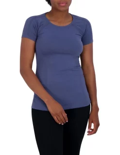 Cheap Sports-Tops Shop 33 Best Pirce π Gaiam Warrior Seamless Tee In Indigo π