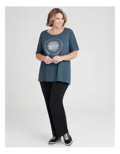 Outlet ✔️ Taking Shape Cotton Blend Dream Catcher Top Grey 🌟 -Cheap Sports-Tops Shop unnamed file 1212