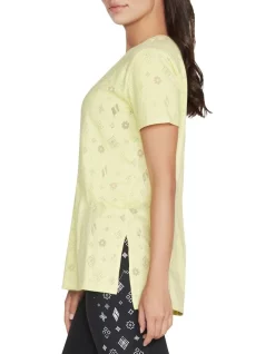 Cheap 😉 Skechers Diamond Status Tunic Tee Lime 🤩 -Cheap Sports-Tops Shop unnamed file 1223