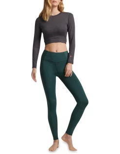 Buy ⭐ Superdry Flex Wrap Long Sleeve Top Dark Charcoal 😍 -Cheap Sports-Tops Shop unnamed file 1231