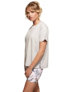 Budget 🎉 DK Active Side Swipe Tee Grey ⭐ -Cheap Sports-Tops Shop unnamed file 1243