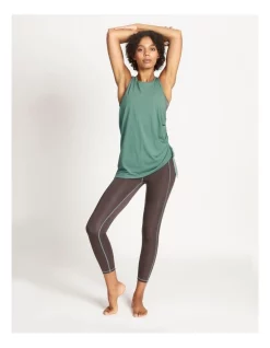 Outlet ❤️ Chloe & Lola Alice Tank Top Green 💯