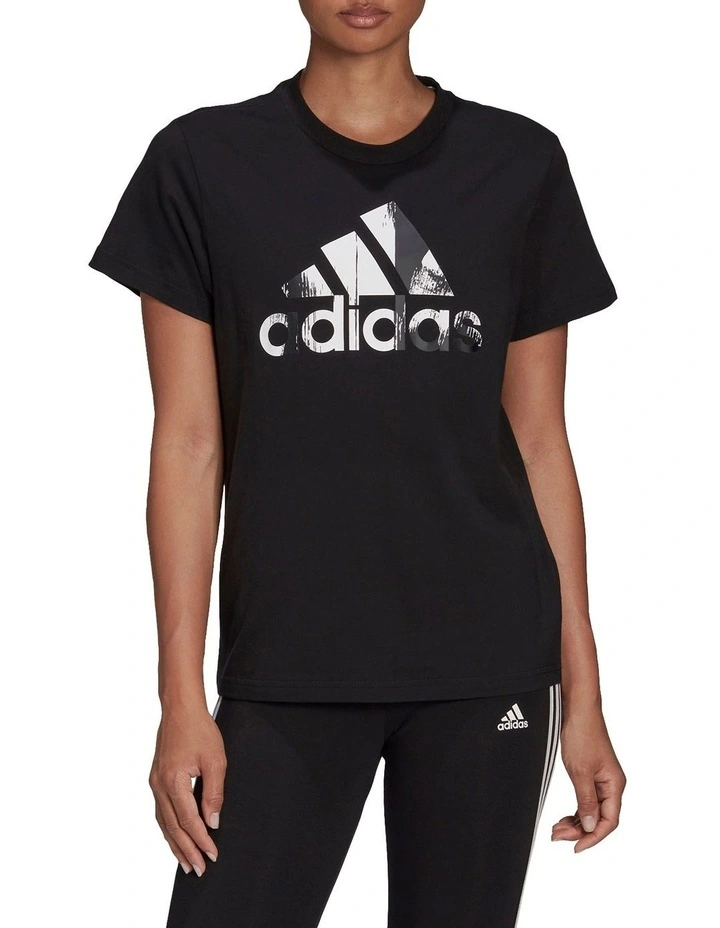 Hot Sale π₯ Adidas Print Logo Cotton T-Shirt Black/White 𧨠3 Hot Sale π₯ Adidas Print Logo Cotton T-Shirt Black/White π§¨