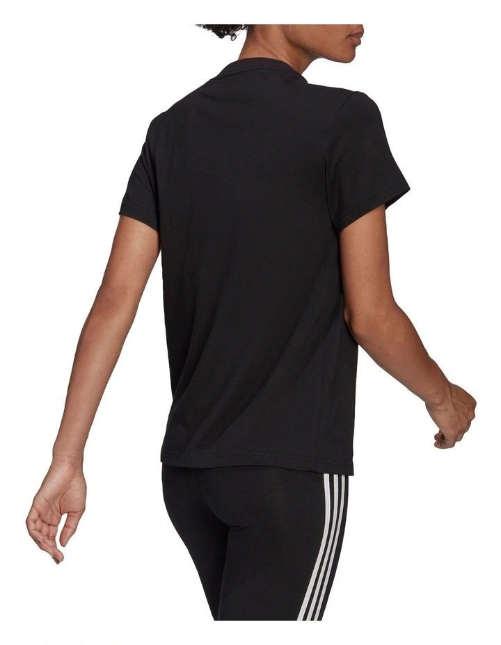 Hot Sale π₯ Adidas Print Logo Cotton T-Shirt Black/White 𧨠4 Hot Sale π₯ Adidas Print Logo Cotton T-Shirt Black/White 𧨠- Image 2