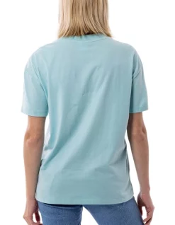 Best deal 👍 Russell Athletic Script Tee In Aquamarine 🌟 -Cheap Sports-Tops Shop unnamed file 1310