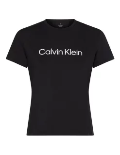 Hot Sale 🧨 Calvin Klein Slim Logo Gym T-Shirt Black 😍 -Cheap Sports-Tops Shop unnamed file 132
