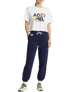 Best deal 😍 Polo Ralph Lauren Australian Open Cropped Jersey Tee In White 😀 -Cheap Sports-Tops Shop unnamed file 1361