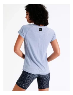 Promo 💯 Chloe & Lola Jo Burn Out Tee In Dusty Blue ⭐ -Cheap Sports-Tops Shop unnamed file 139