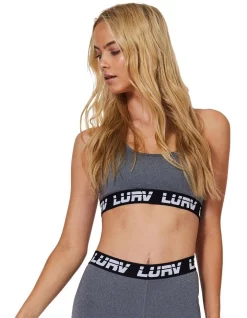 Cheap Sports-Tops Shop 54 Deals π L'URV A-Game Logo Bra β¨