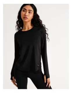 Deals π Chloe & Lola Long Sleeve Top In Black π