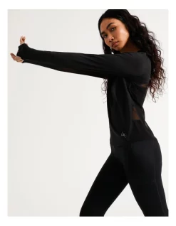 Deals 🔔 Chloe & Lola Long Sleeve Top In Black 🛒 -Cheap Sports-Tops Shop unnamed file 1507
