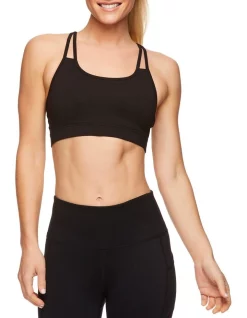 Wholesale 🧨 Gaiam Shine Bra In Black 🤩