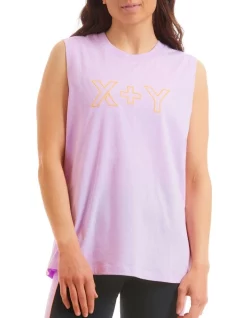 Budget π€© X Y Active Boyfriend Tank Top In Lavender π
