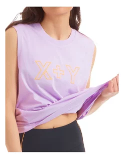 Budget 🤩 X Y Active Boyfriend Tank Top In Lavender 😀 -Cheap Sports-Tops Shop unnamed file 166