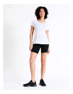 Coupon ⭐ Chloe & Lola Jo Burn Out Tee In White 🌟 -Cheap Sports-Tops Shop unnamed file 182