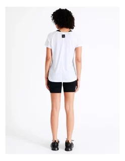 Coupon ⭐ Chloe & Lola Jo Burn Out Tee In White 🌟 -Cheap Sports-Tops Shop unnamed file 183