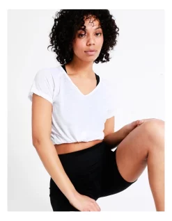 Coupon ⭐ Chloe & Lola Jo Burn Out Tee In White 🌟 -Cheap Sports-Tops Shop unnamed file 185