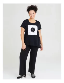 Top 10 🧨 Taking Shape Cotton Marble Graphic Top In Black 👍 -Cheap Sports-Tops Shop unnamed file 220