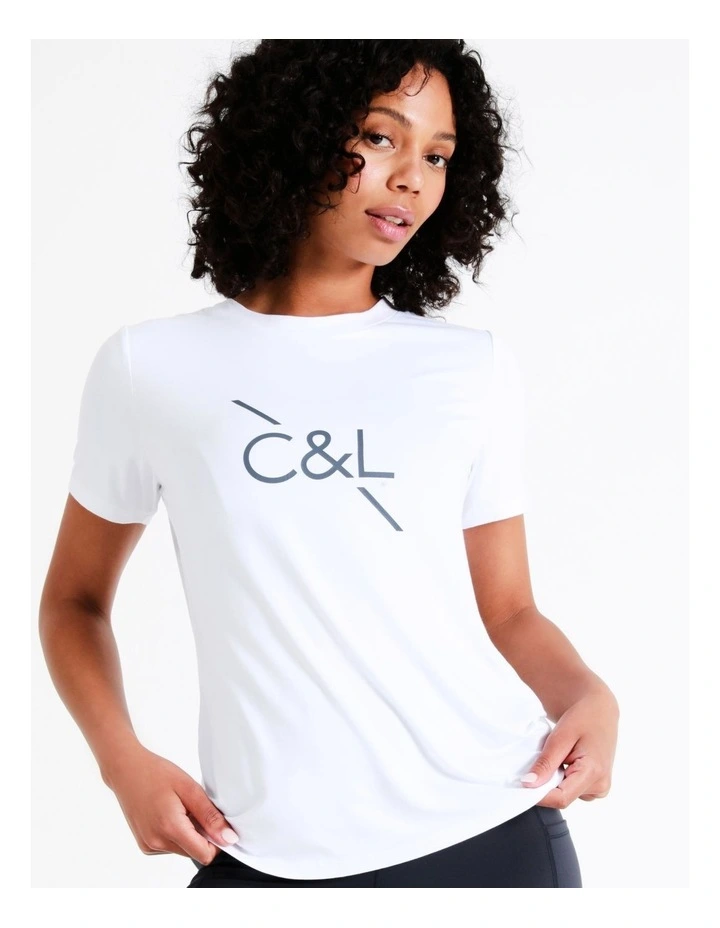 Deals π₯° Chloe & Lola Sydney High Low Logo Tee In White βοΈ 7 Deals π₯° Chloe & Lola Sydney High Low Logo Tee In White βοΈ - Image 5