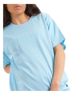 Cheapest 🌟 X Y Active Boxy Tee In Ice Blue 😉 -Cheap Sports-Tops Shop unnamed file 254