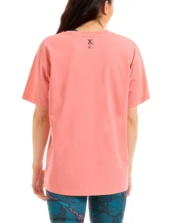 Hot Sale 🎉 X Y Active Boxy Tee In Pink Punch 😉 -Cheap Sports-Tops Shop unnamed file 257