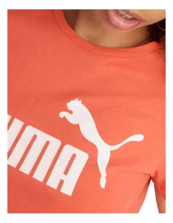 Buy 🔥 PUMA Essential Logo Tee In Orange 👏 -Cheap Sports-Tops Shop unnamed file 31