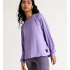 Top 10 🎁 Chloe & Lola Raglan Long Sleeve Tee In Lilac 😀 -Cheap Sports-Tops Shop unnamed file 330