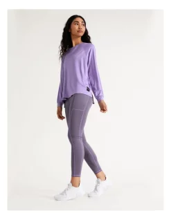 Top 10 🎁 Chloe & Lola Raglan Long Sleeve Tee In Lilac 😀 -Cheap Sports-Tops Shop unnamed file 333