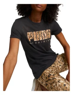 Cheap Sports-Tops Shop 15 Best deal π PUMA Performance Logo Fill Tee In Black β€οΈ