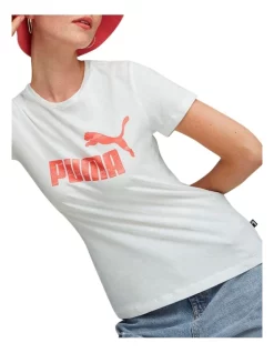 Coupon 🎉 PUMA Essential Animal Logo Tee In White 🎉