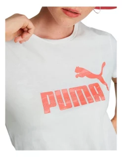Coupon 🎉 PUMA Essential Animal Logo Tee In White 🎉 -Cheap Sports-Tops Shop unnamed file 390