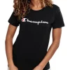Top 10 ⌛ Champion Script Tee Black 😀