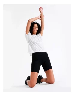 Brand new 😍 Chloe & Lola Madison Burnout Tee In White 😉 -Cheap Sports-Tops Shop unnamed file 407