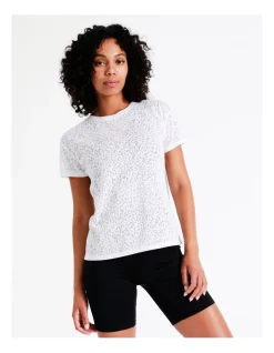 Brand new 😍 Chloe & Lola Madison Burnout Tee In White 😉 -Cheap Sports-Tops Shop unnamed file 409