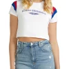 Brand new 👏 Guess Go Natashia Crop Baby Tee In White 👏