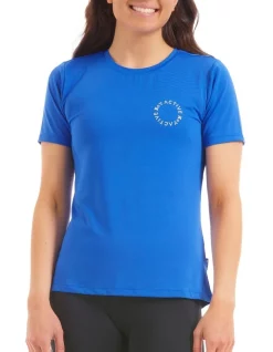 Cheap Sports-Tops Shop 45 Top 10 π X Y Active Slim Fit Tee In Blue π