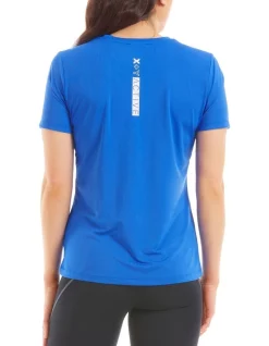 Top 10 🎉 X Y Active Slim Fit Tee In Blue 🎁 -Cheap Sports-Tops Shop unnamed file 434