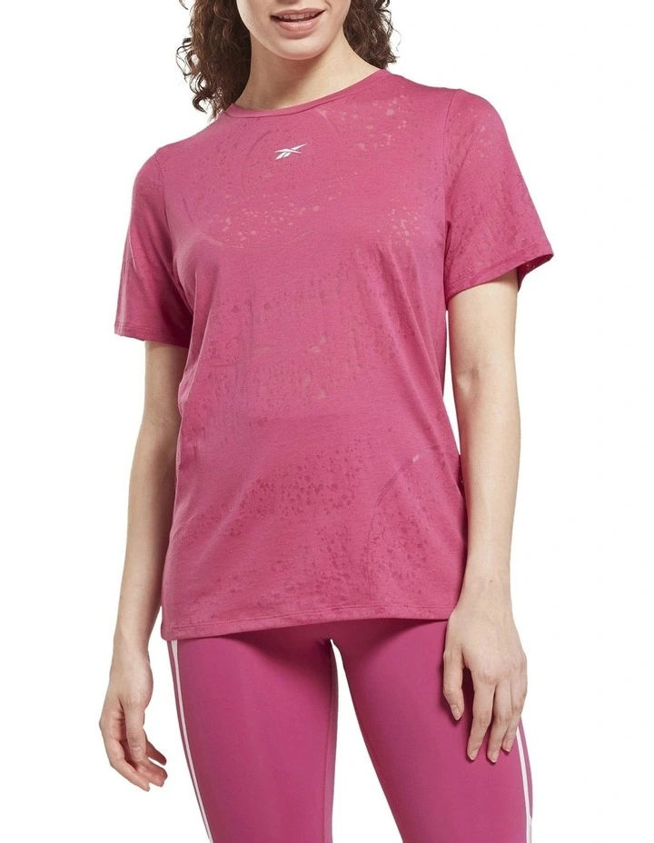 Top 10 π Reebok Burnout Tee In Pink π 2 Top 10 π Reebok Burnout Tee In Pink π