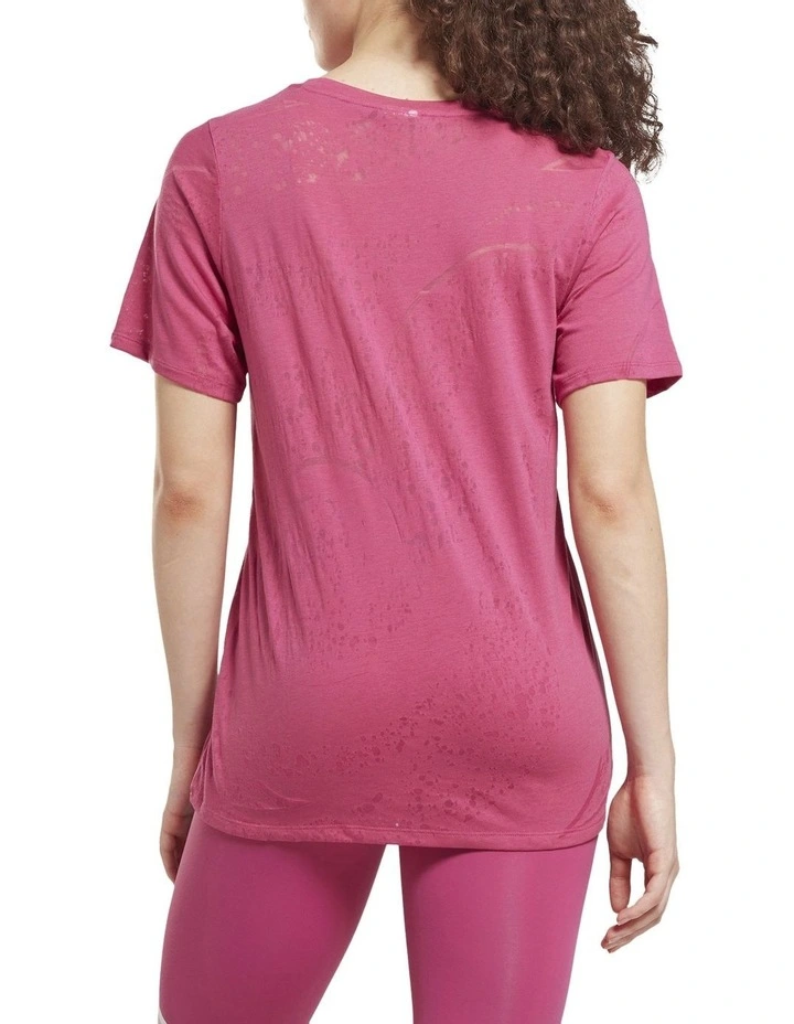 Top 10 π Reebok Burnout Tee In Pink π 4 Top 10 π Reebok Burnout Tee In Pink π - Image 3