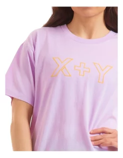Brand new 😀 X Y Active Boxy Tee In Lavender 🤩 -Cheap Sports-Tops Shop unnamed file 466