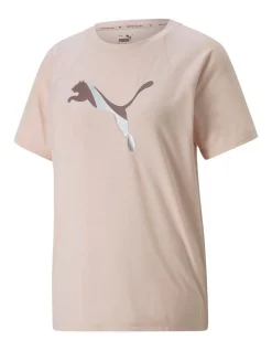 Best reviews of 🌟 PUMA Evostripe Tee In Rose Quartz 👏