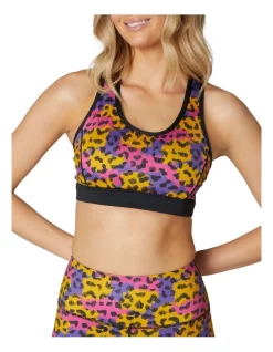 Promo 👍 L'URV Fierce Printed Bralette Multi ⭐ -Cheap Sports-Tops Shop unnamed file 514