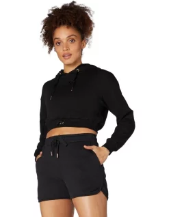 Cheap Sports-Tops Shop 57 Brand new π― L'URV Outplay Cropped Hoodie Black βοΈ