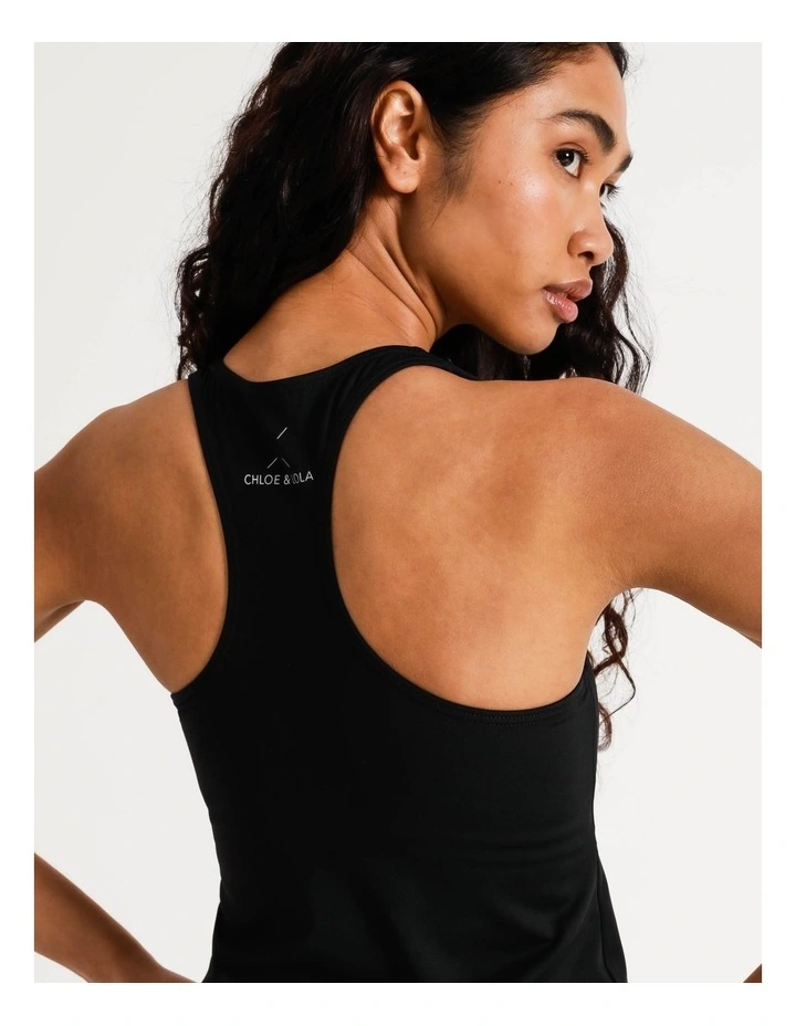 Best Pirce π Chloe & Lola Liz Performance Tank Solid Black π 7 Best Pirce π Chloe & Lola Liz Performance Tank Solid Black π - Image 5