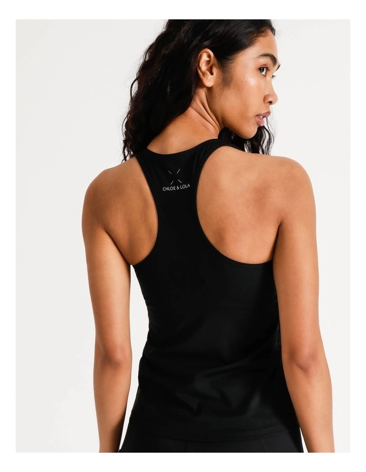 Best Pirce π Chloe & Lola Liz Performance Tank Solid Black π 9 Best Pirce π Chloe & Lola Liz Performance Tank Solid Black π - Image 7