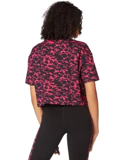 Cheap 🔔 L'URV Tortoise Dream Printed Cropped Tee Hot Pink ⭐ -Cheap Sports-Tops Shop unnamed file 650