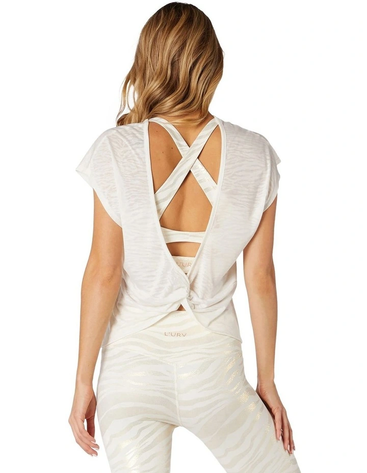 Budget π L'URV Voyager Sports Tee Cream π 5 Budget π L'URV Voyager Sports Tee Cream π - Image 3