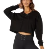 New 🧨 L'URV Lurv Willow Sports Sweat Black 🥰 -Cheap Sports-Tops Shop unnamed file 664